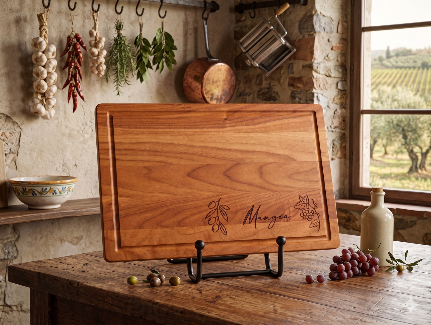 Handcrafted and Personalized Hardwood Cutting Board
