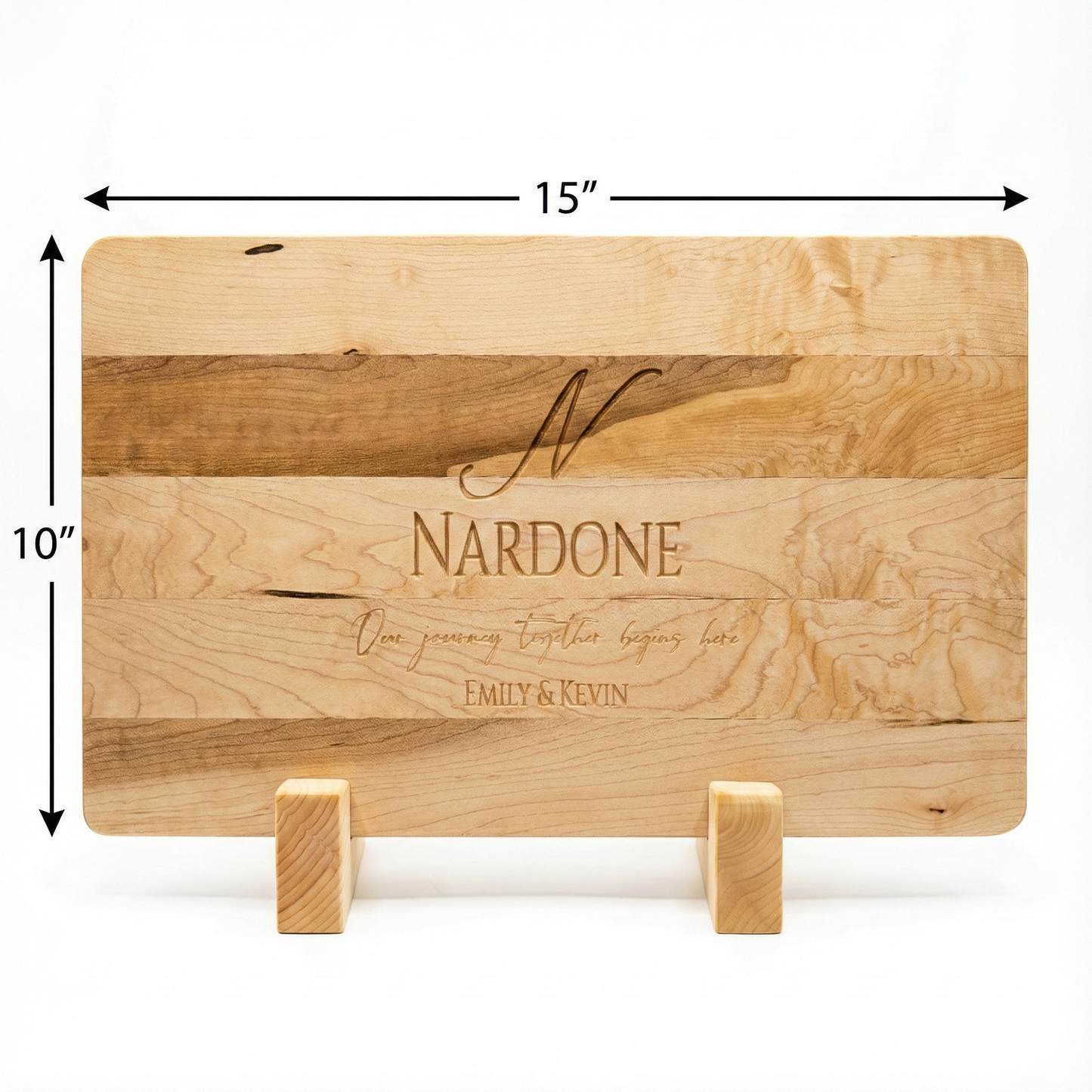 Handcrafted and Personalized Hardwood Cutting Board