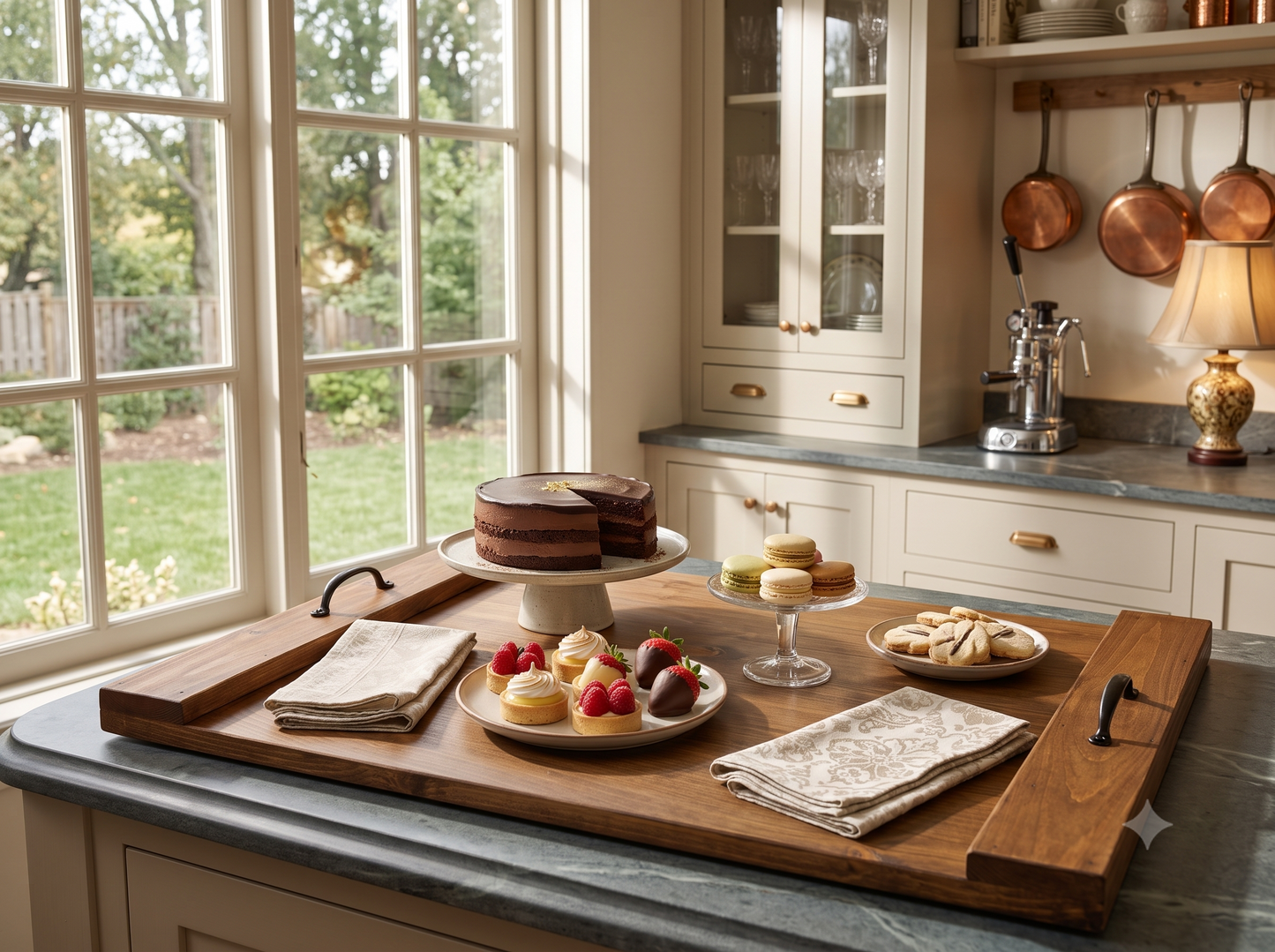 Handcrafted Pine Wood Stove Top Cover | Rustic Farmhouse Noodle Board | Kitchen Decor
