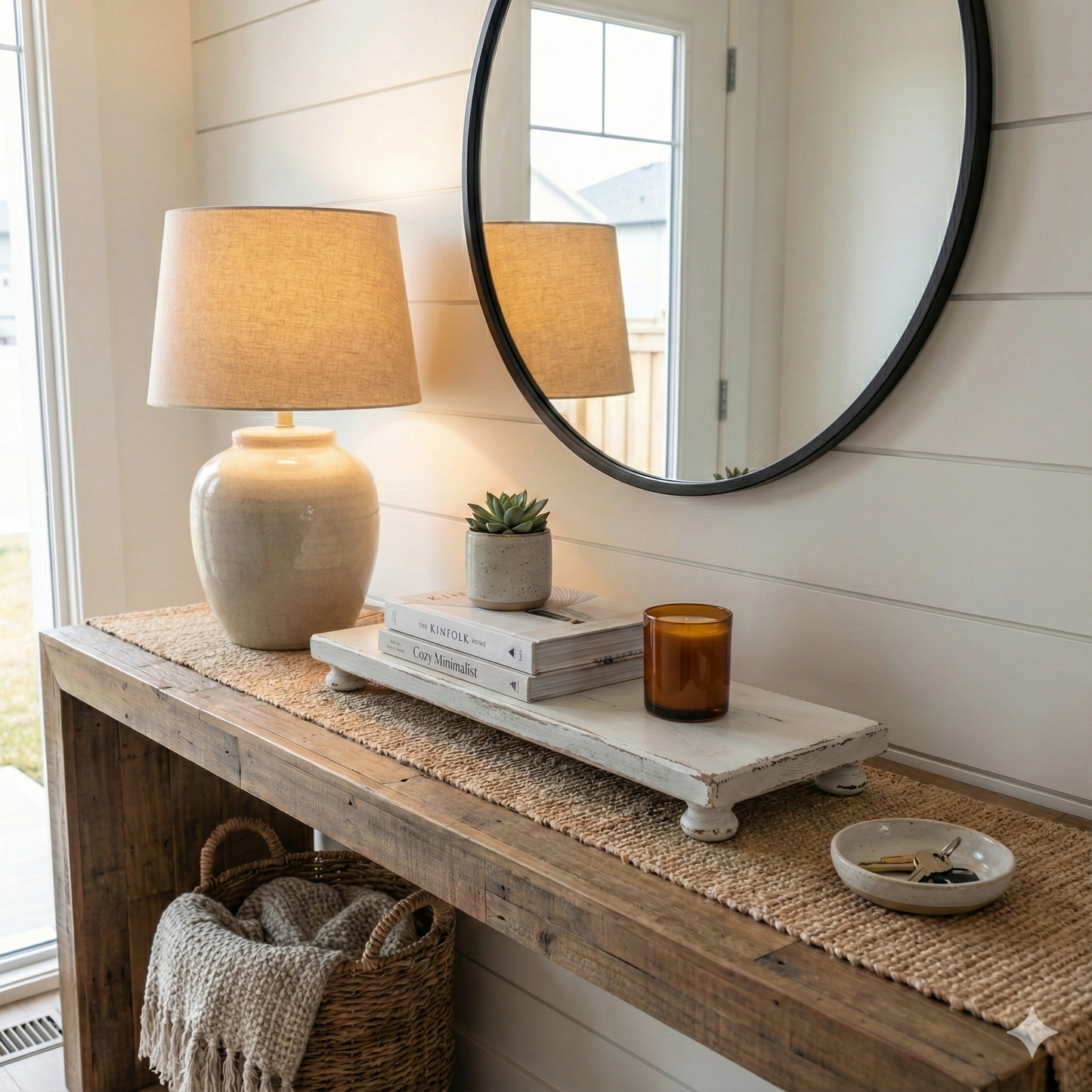 Handmade Rustic Pine Wood Display Riser | Farmhouse Table Decor Tray | Multiple Sizes